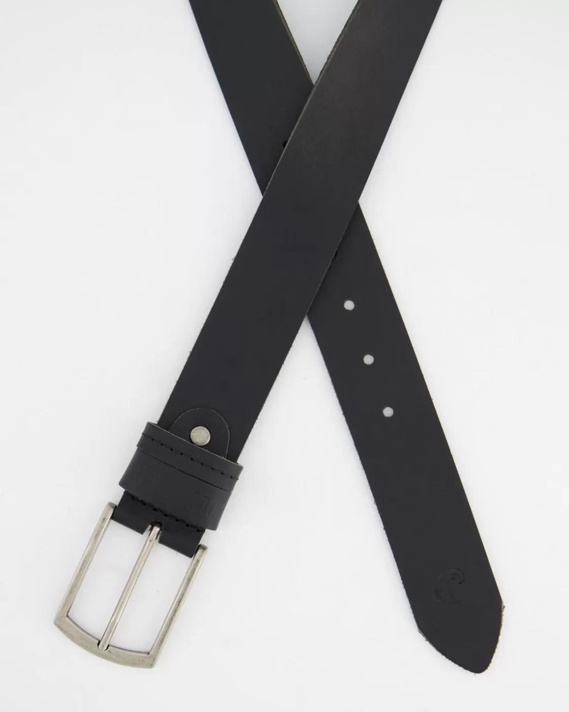 Online Cyprus Stud And Loop Detail Leather Belt Men Belts