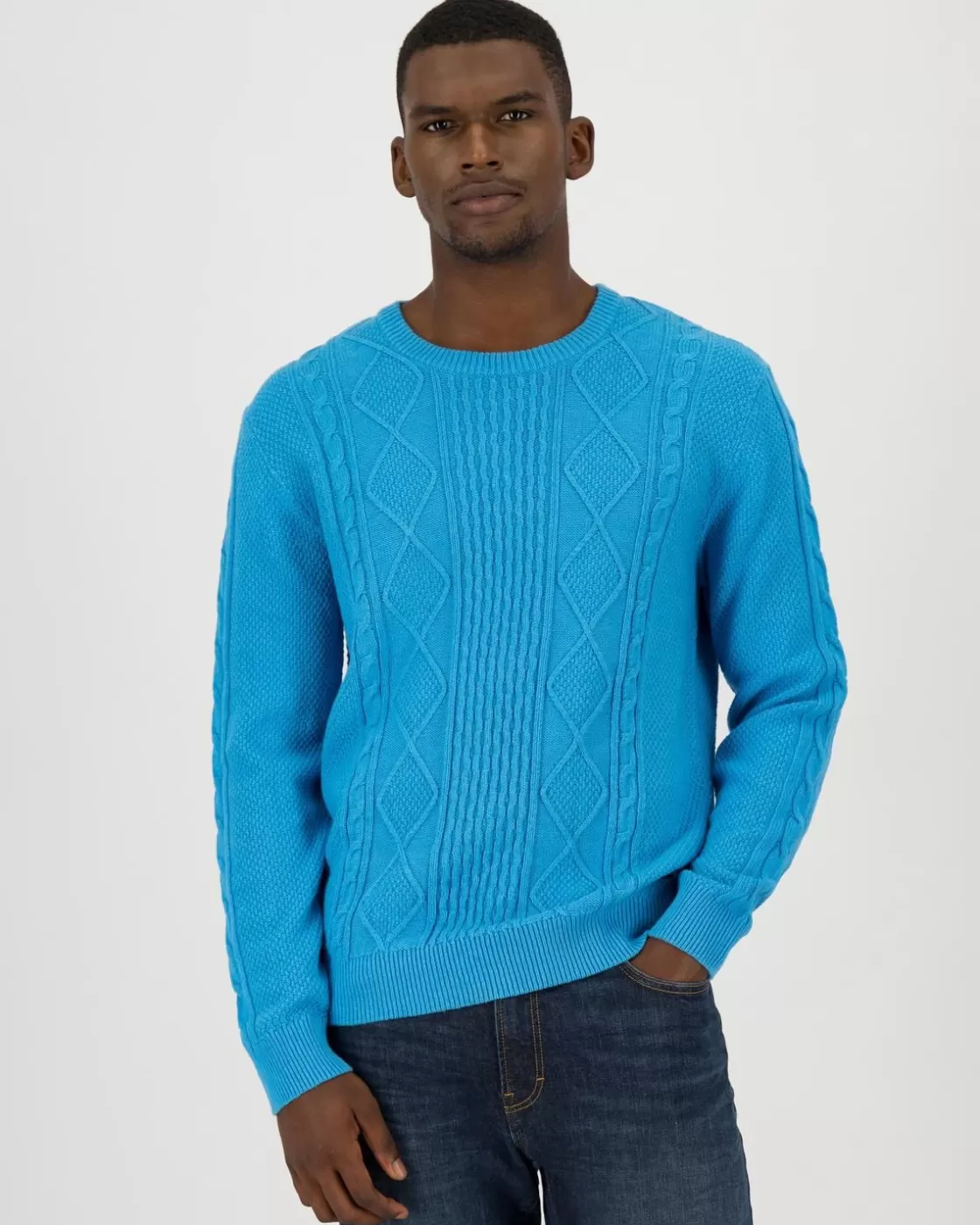 Online Men'S Adrian Cable Knit Men Knitwear