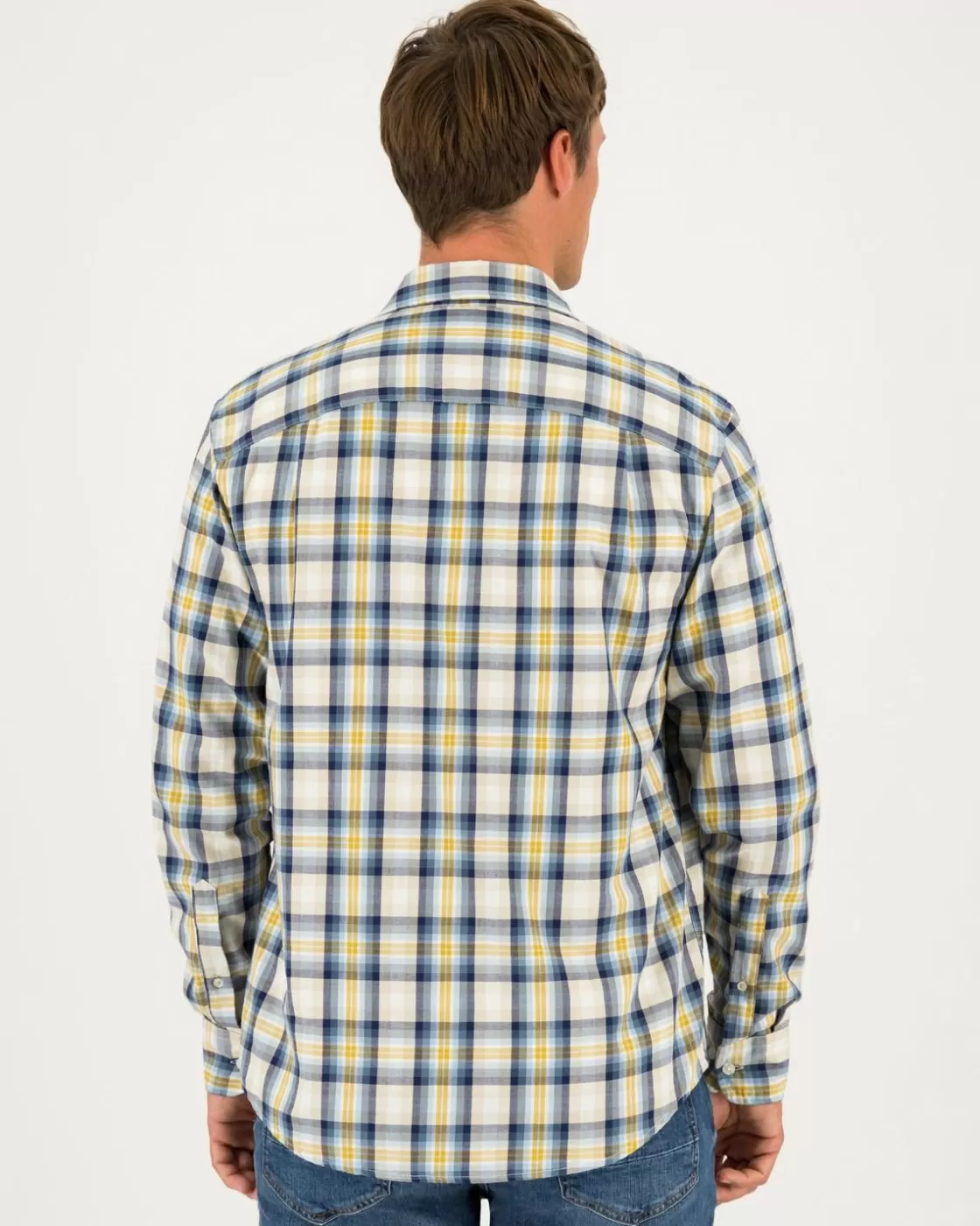 Outlet Men'S Andrew Regular Fit Check Shirt Men Shirts