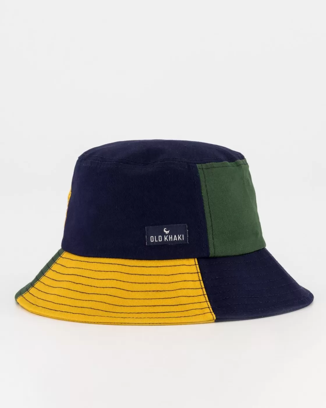 Cheap Men'S Bali Colour-Block Panelled Bucket Hat Men Headwear