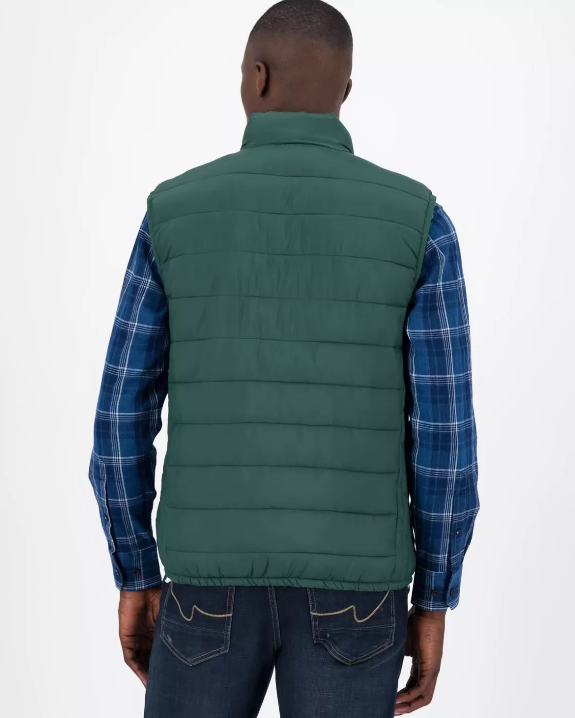 Shop Men'S Caleb Rib Stop Quilted Gilet Men Jackets