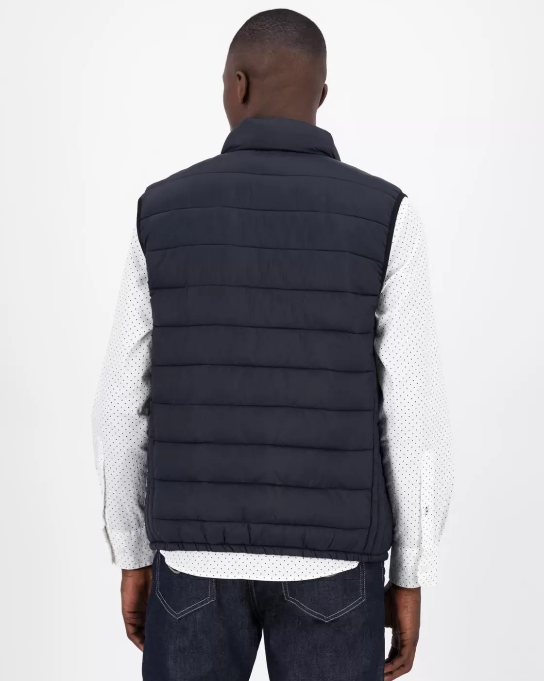 Cheap Men'S Caleb Rib Stop Quilted Gilet Men Jackets