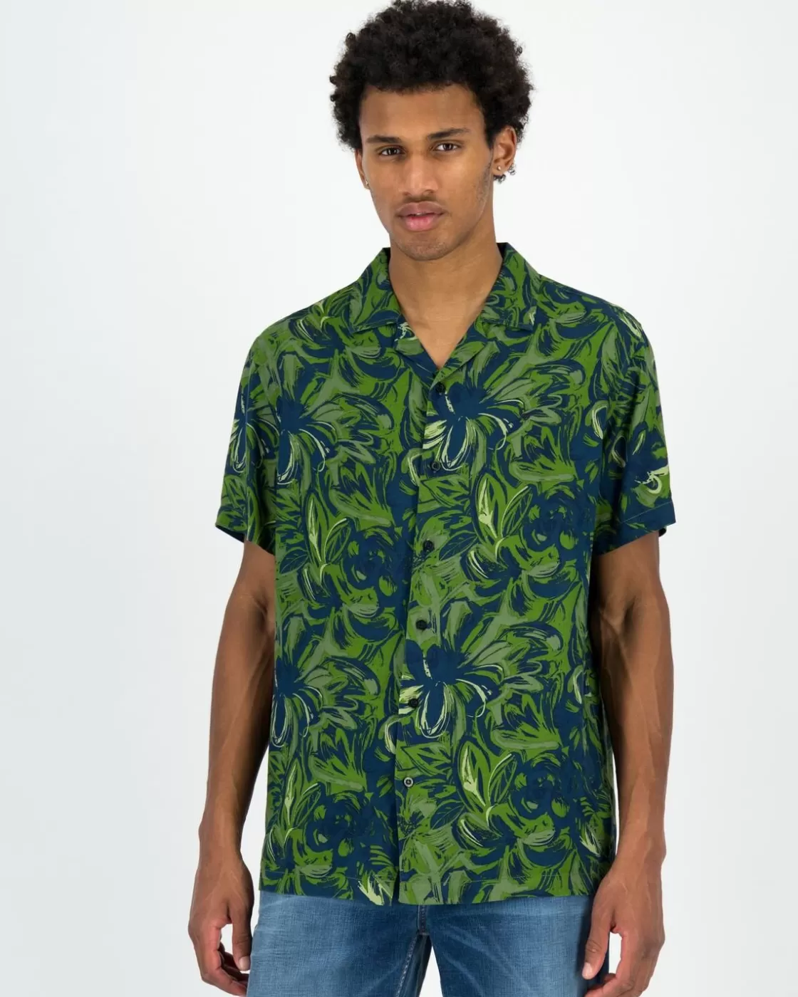 Store Men'S Cedric Floral Shirt Men Shirts