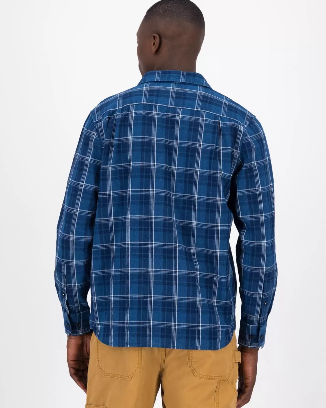 Clearance Men'S Jean Check Shirt Men Shirts