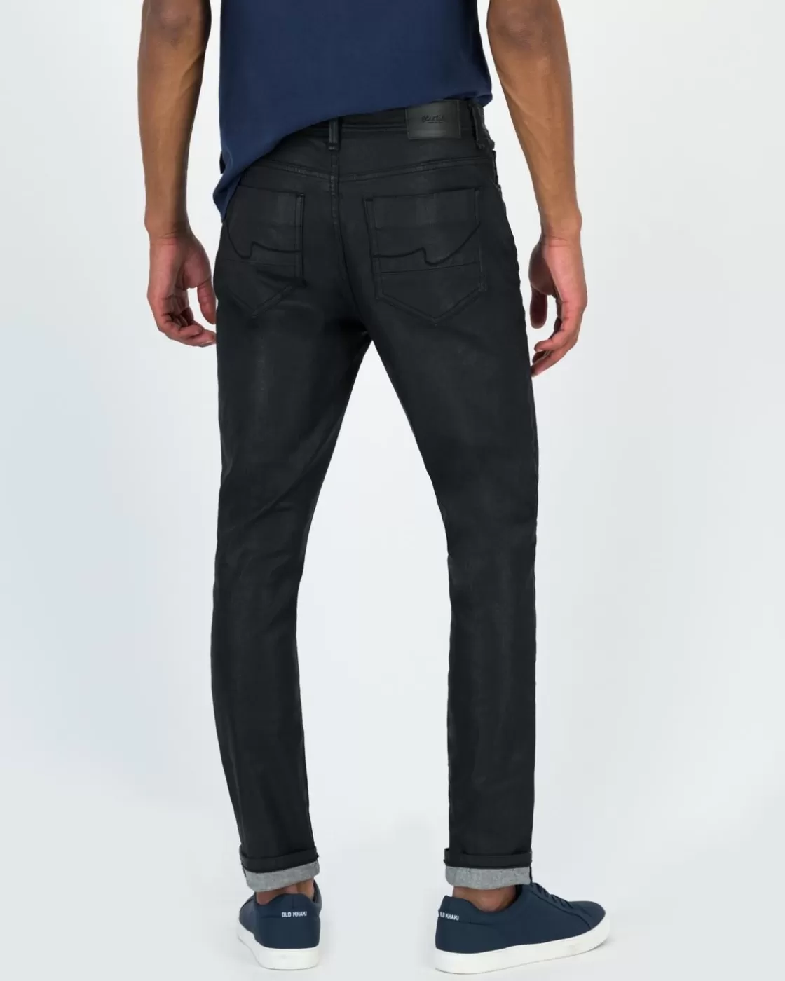 Online Men'S Joel Coated Black Denim Men Denim