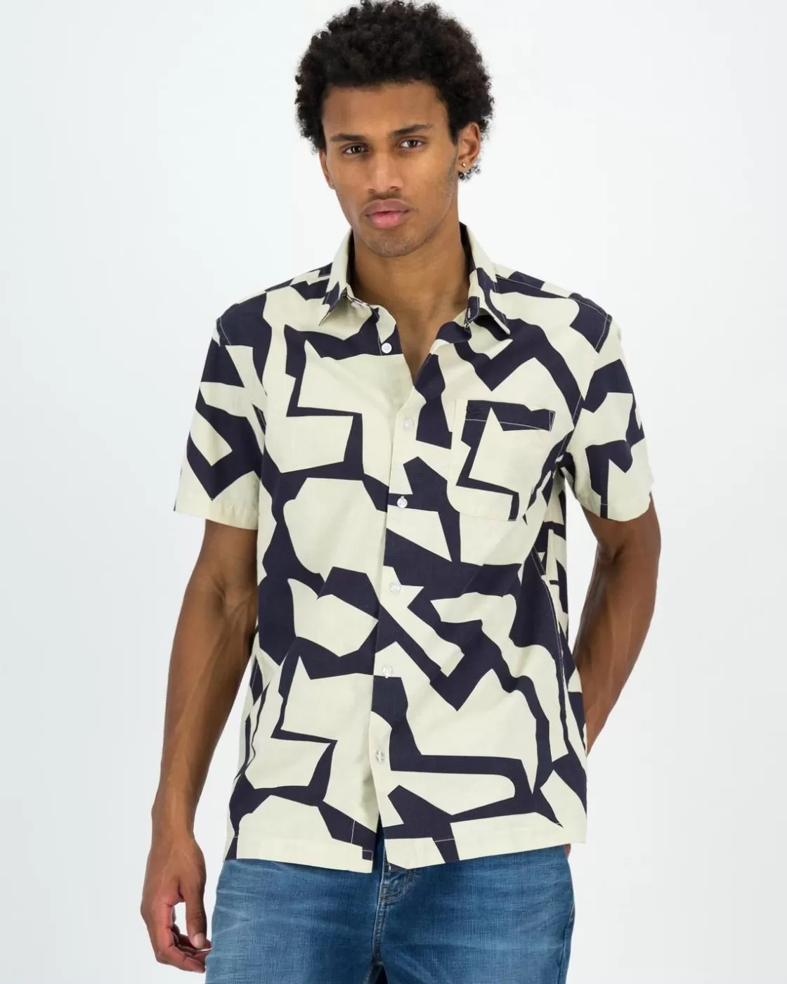 Online Men'S Julian Cotton Slub Shirt Men Shirts