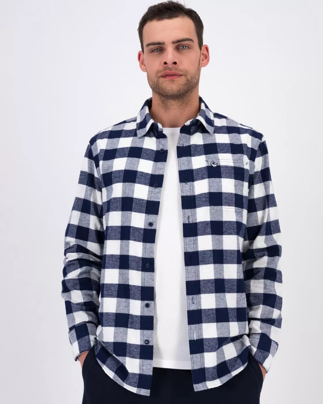 Flash Sale Men'S Kevin Buffalo Check Regular Fit Shirt Men Shirts