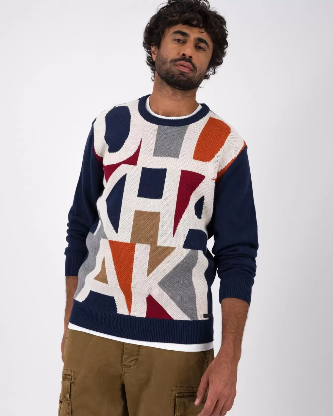 Shop Men'S Leon Branded Knit Men Knitwear