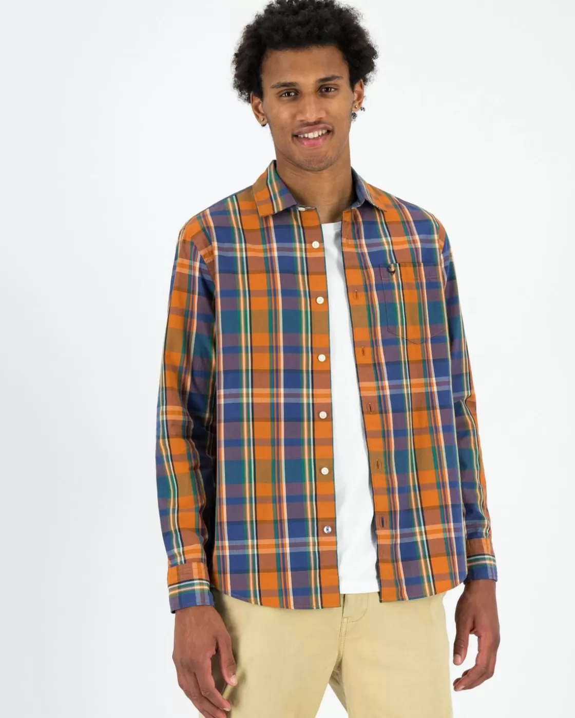 Clearance Men'S Sipho Check Shirt Men Shirts