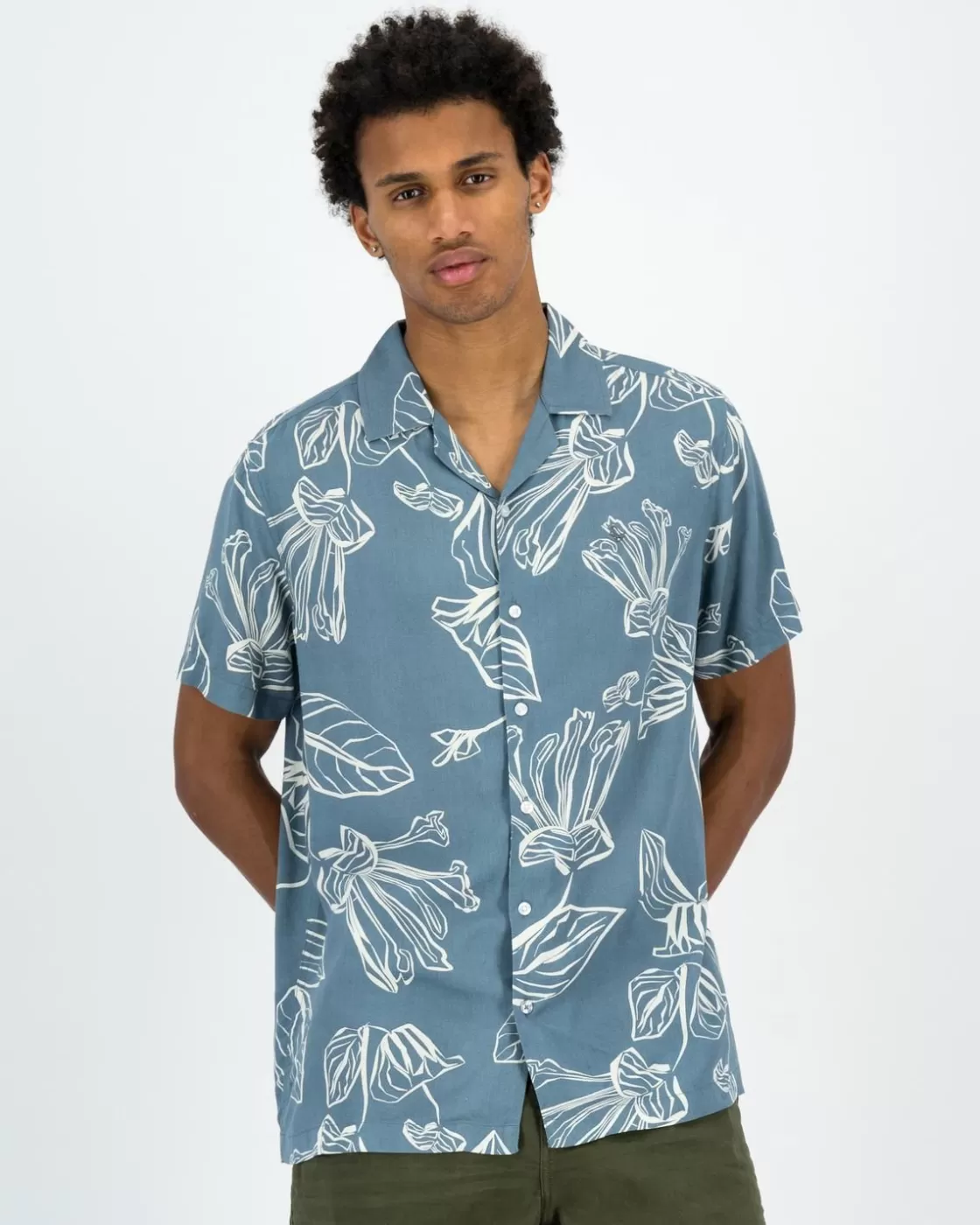 Sale Men'S Siraj Floral Shirt Men Shirts