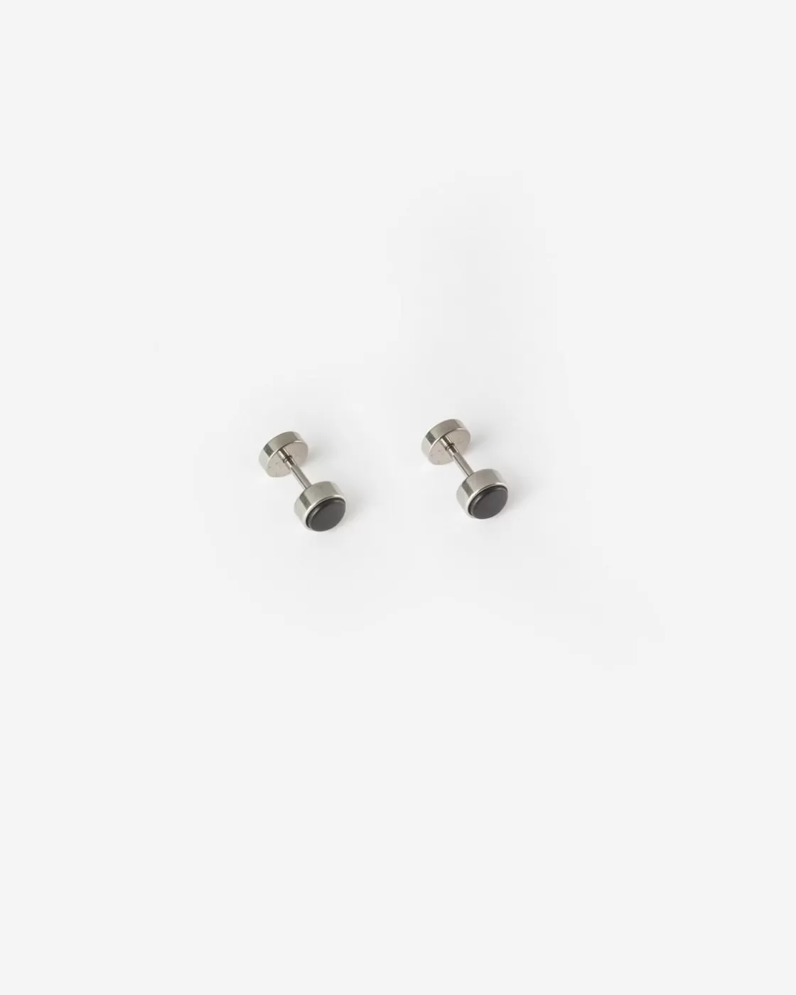 Cheap Men'S Stainless Steel Dumbbell Stud Earring Men Jewellery