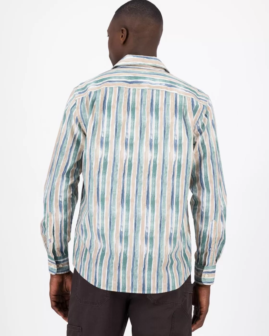 Online Men'S Vincent Wide Stripe Regular Fit Shirt Men Shirts