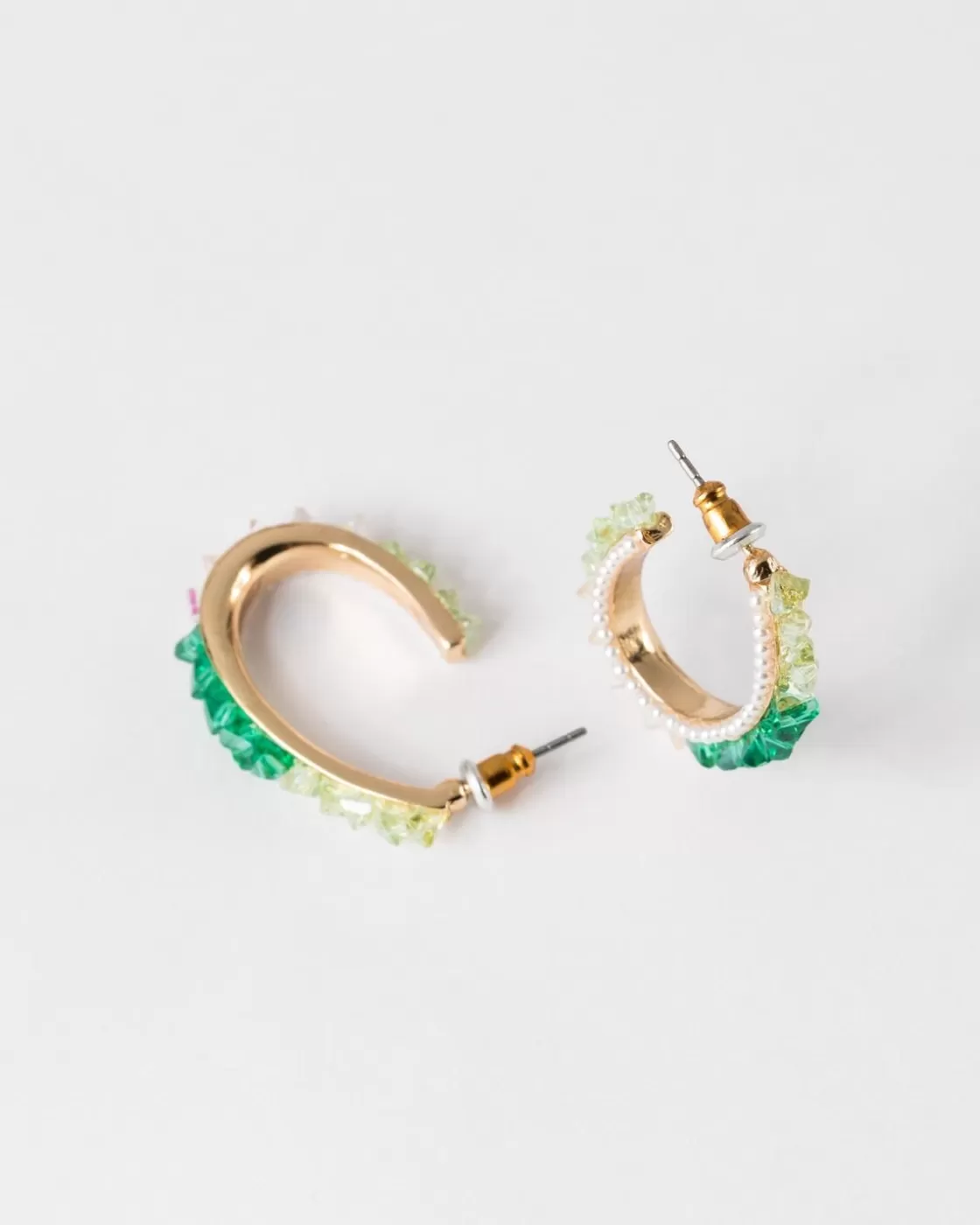 Cheap Women'S Bead & Pearl Hoop Earrings Women Jewellery