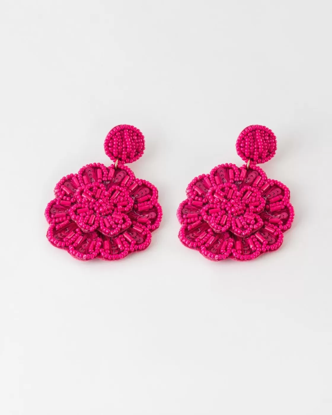 Clearance Women'S Beaded Flower Drop Earrings Women Jewellery