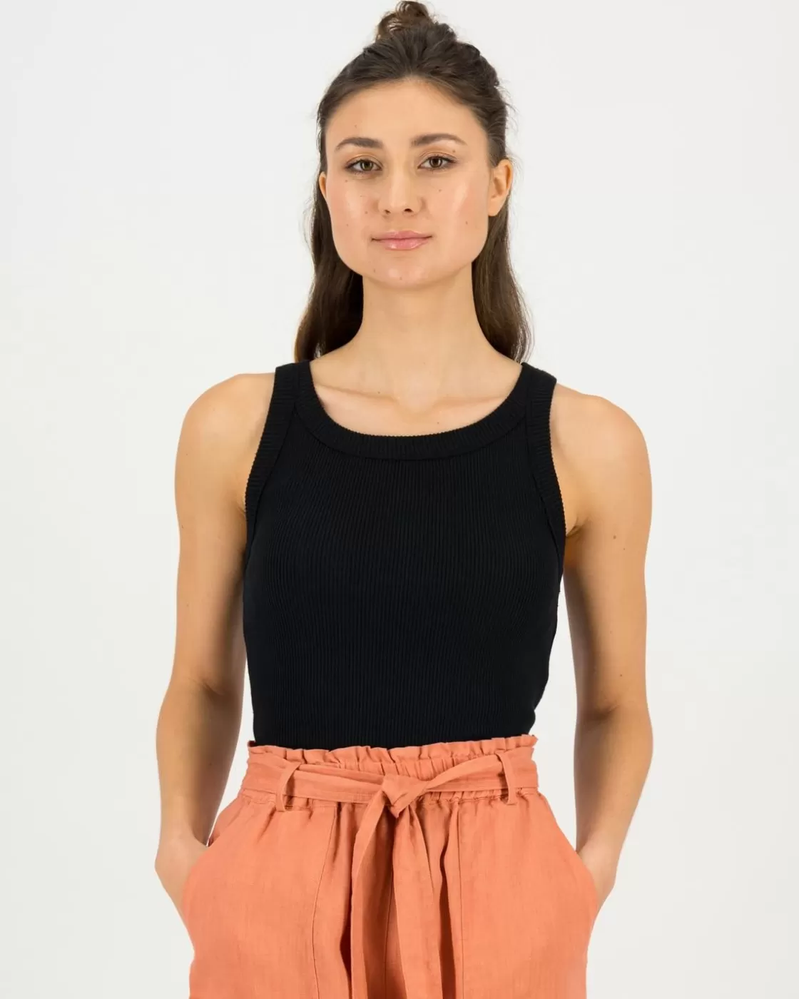 Clearance Women'S Blaire Ribbed Cami Women T-Shirts & Camis