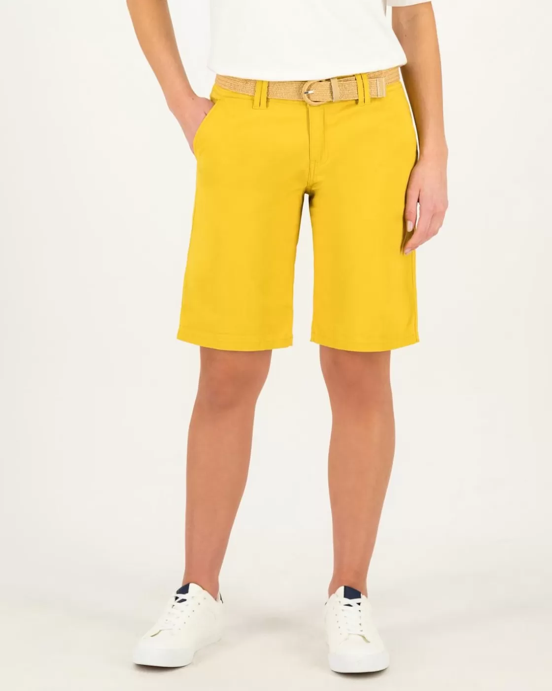 Shop Women'S Cate Belted Chino Shorts Women Shorts