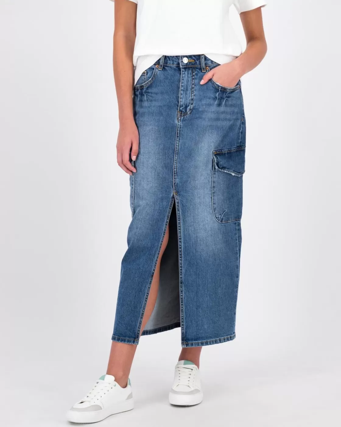 Online Women'S Elli Denim Skirt Women Skirts