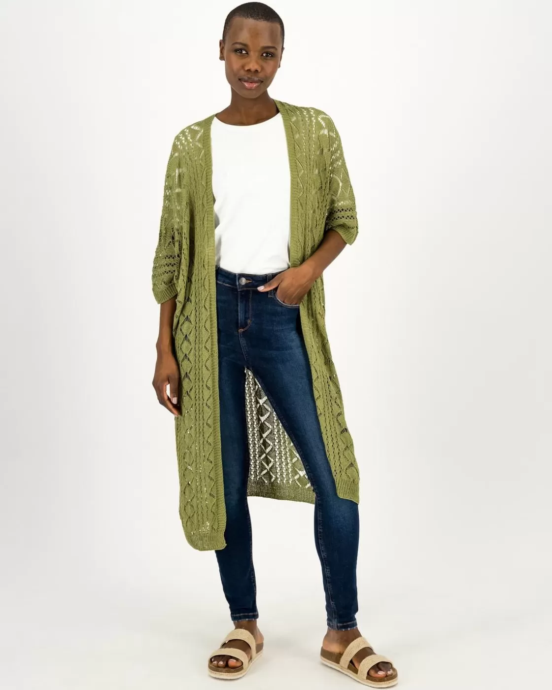 Shop Women'S Freya Crochet Kimono Women Scarves & Kimonos