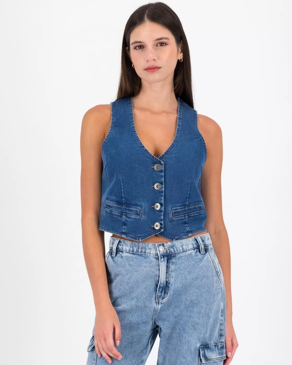 Best Women'S Isla Denim Waistcoat Women Denim