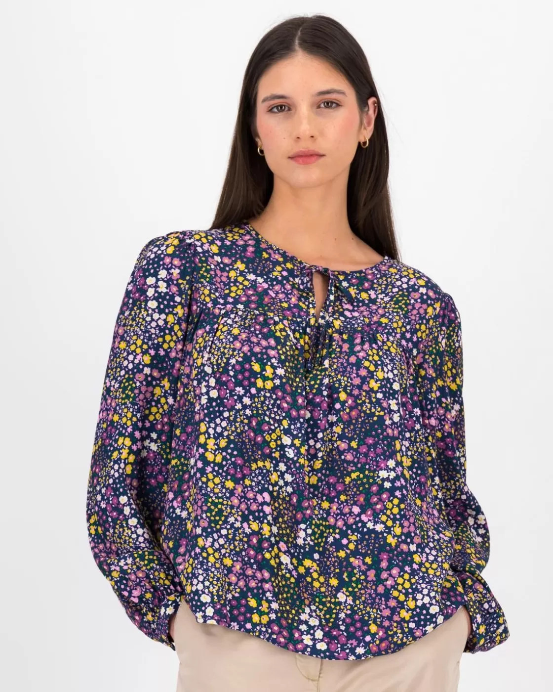 Best Sale Women'S Luna Popover Blouse Women Shirts & Blouses