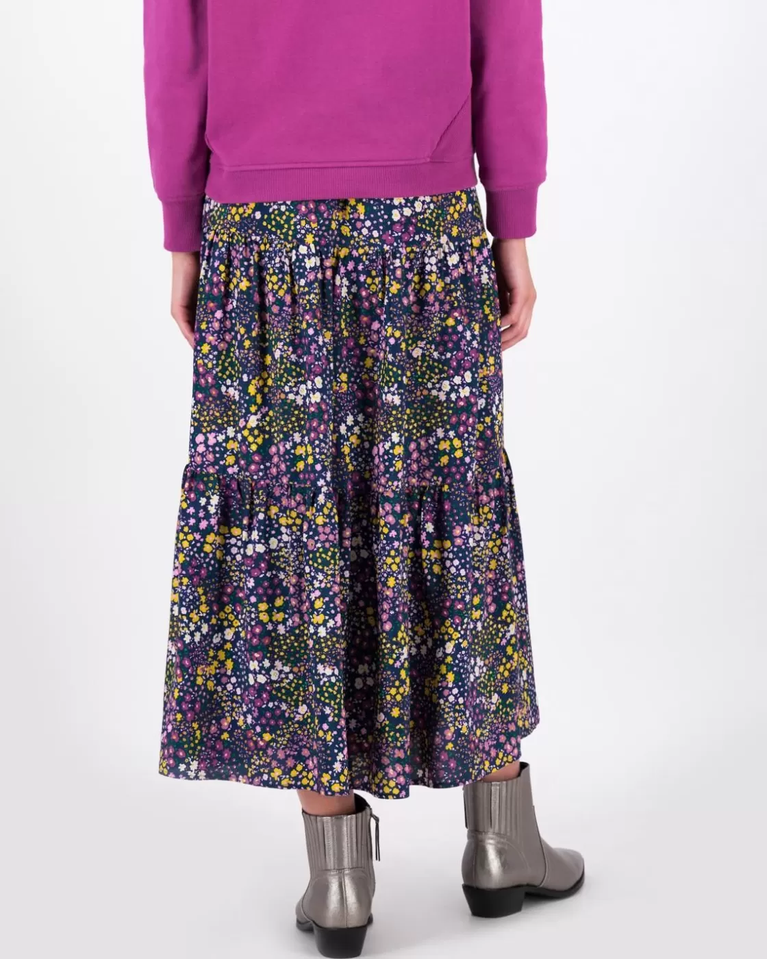 Shop Women'S Luna Tiered Floral Skirt Women Skirts