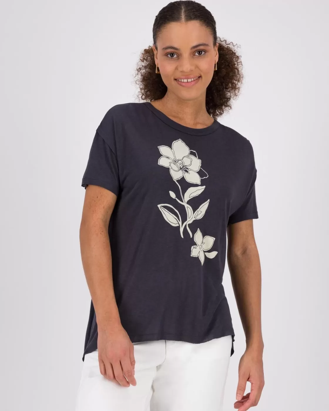 Cheap Women'S Maisy Floral Print T-Shirt Women T-Shirts & Camis