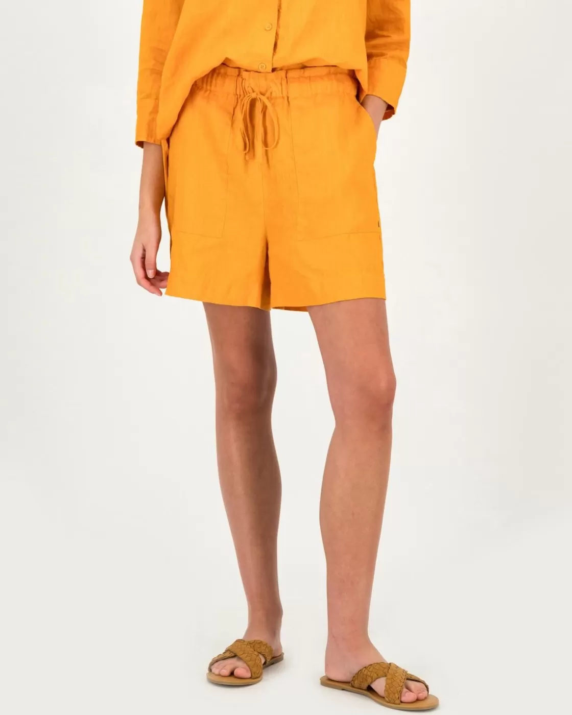 Shop Women'S Maya Linen Shorts Women Shorts