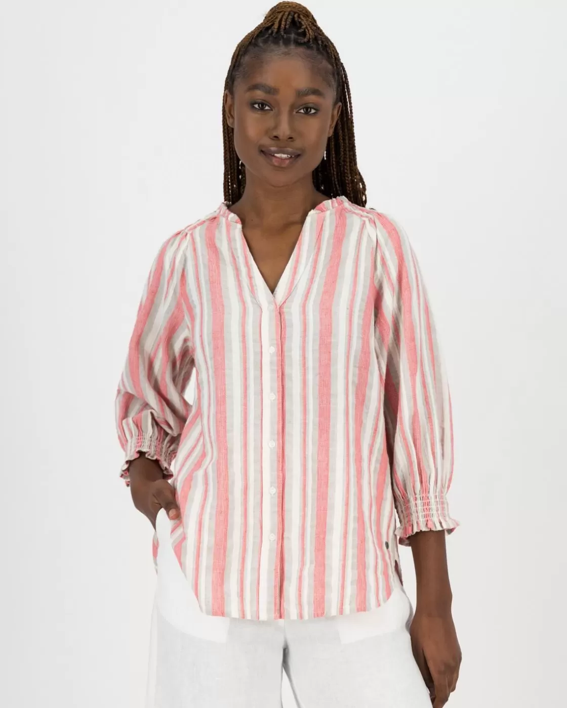 Discount Women'S Meg Peasant Top Women Shirts & Blouses