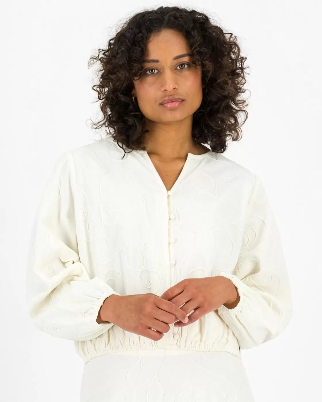 Flash Sale Women'S Palesa Embroidered Blouse Women Shirts & Blouses