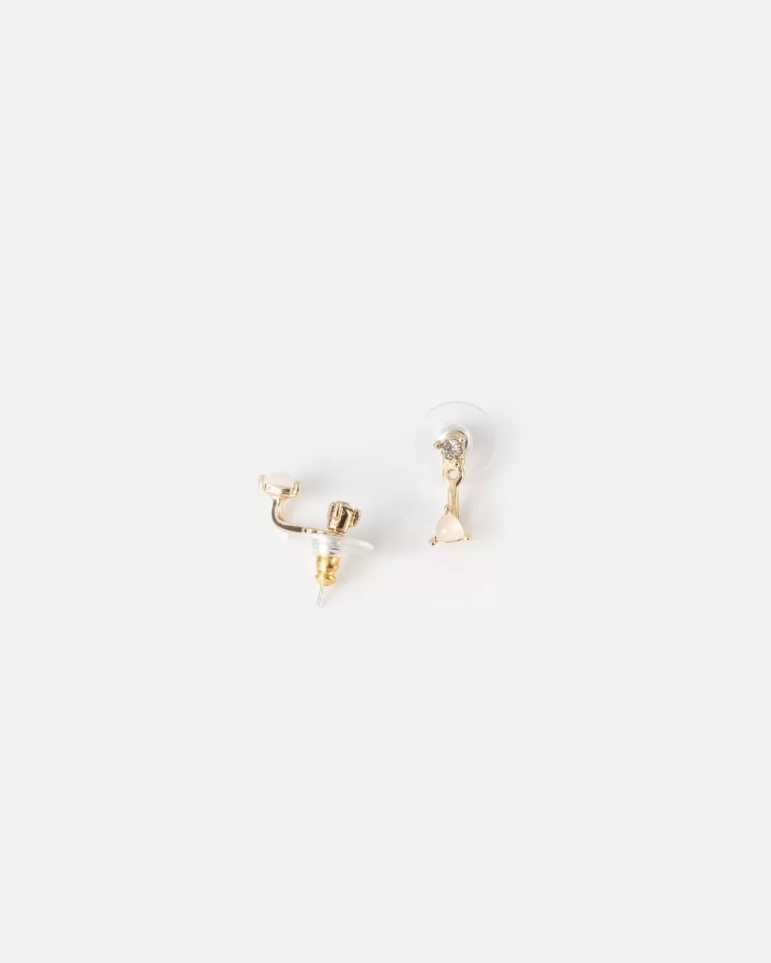 New Women'S Peek-A-Boo Stone Stud Earrings Women Jewellery