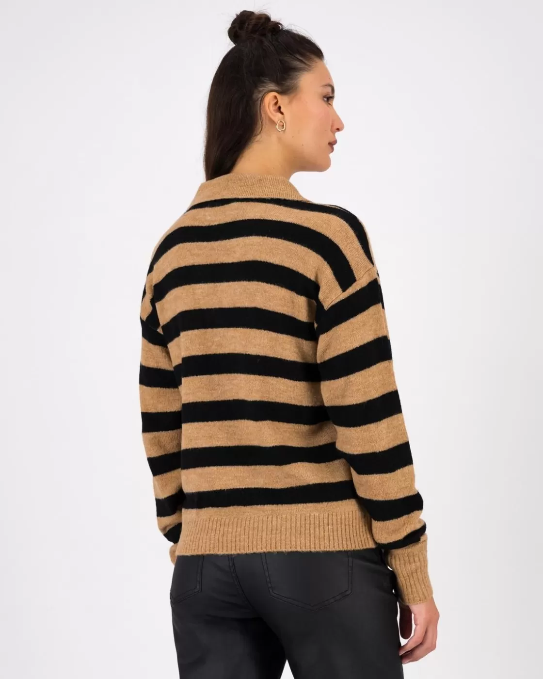 Hot Women'S Phoebe Striped Golfer Women Knitwear & Sweats