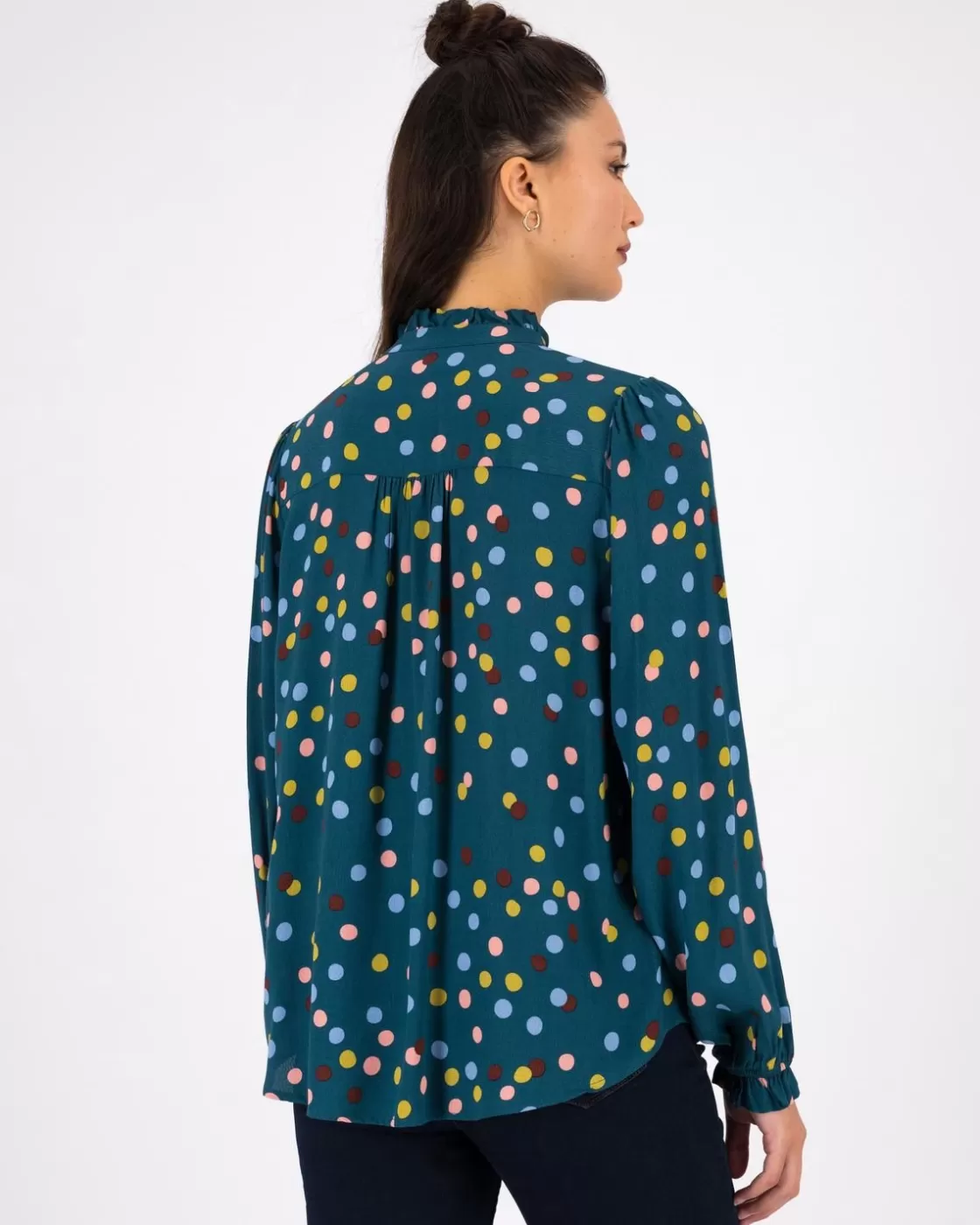 Sale Women'S Polly Polka Dot Blouse Women Shirts & Blouses