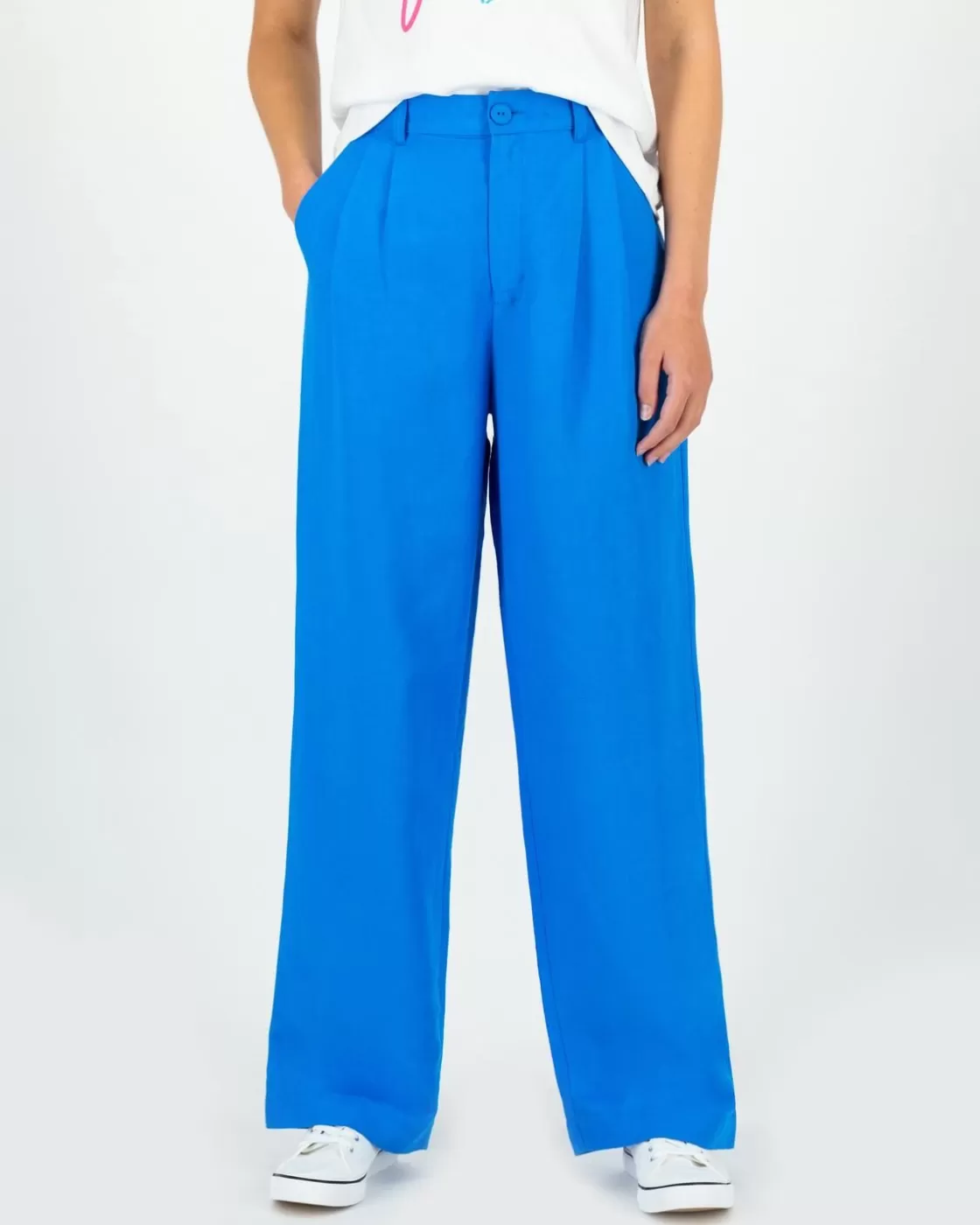 Shop Women'S Priya Pleated Linen Pants Women Pants