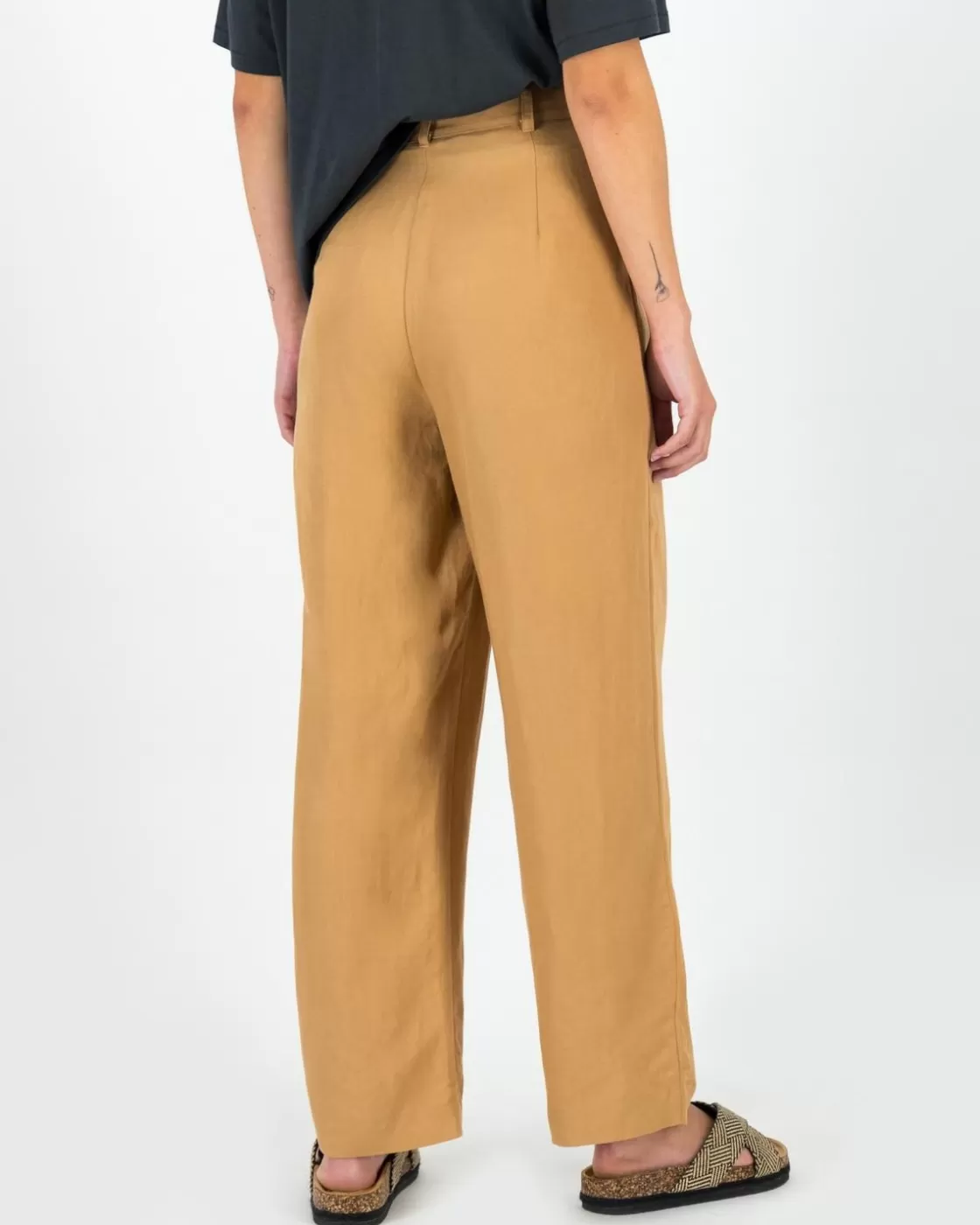 Clearance Women'S Priya Pleated Linen Pants Women Pants