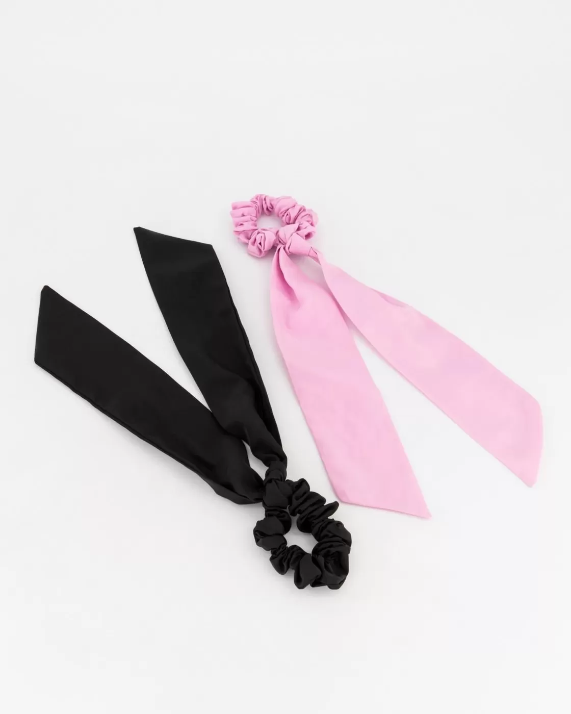 Flash Sale Women'S Sane Long Bow Scrunchies 2-Pack Women Hair Accessories