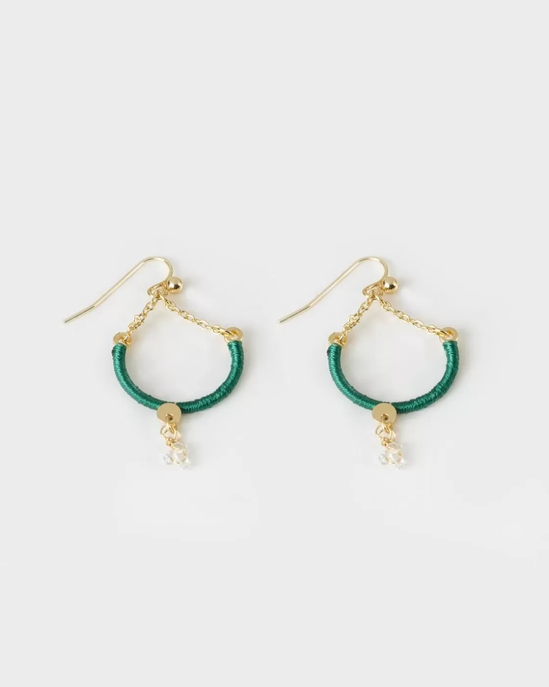 Outlet Women'S Thread & Stone Drop Earrings Women Jewellery